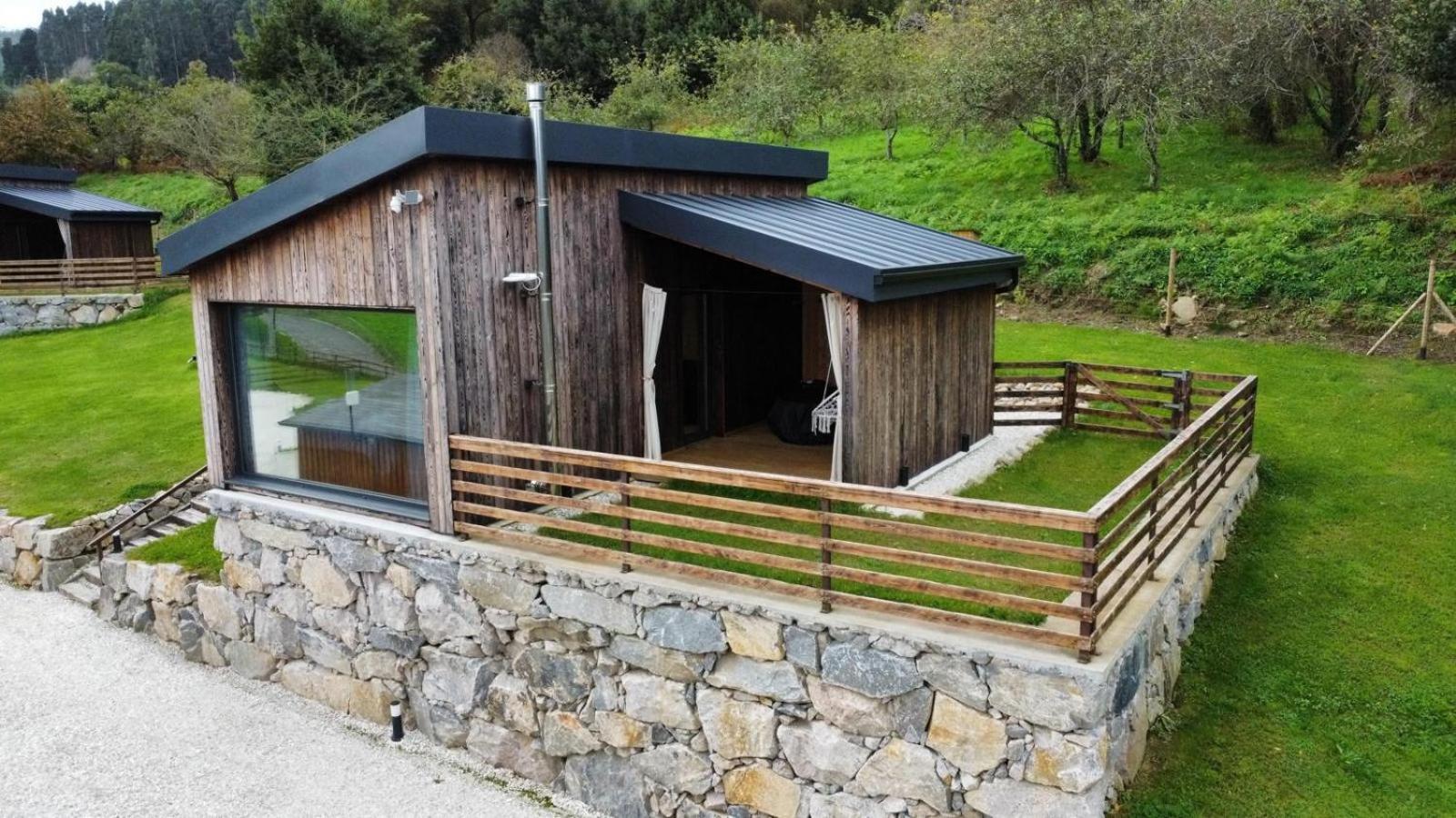 Cabanas O Recuncho Do Sor Porto do Barqueiro 外观 照片